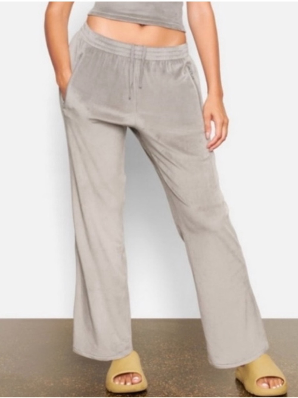 SKIMS Velour Wide Leg